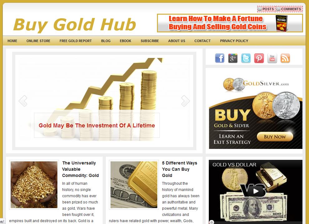 Gold Website